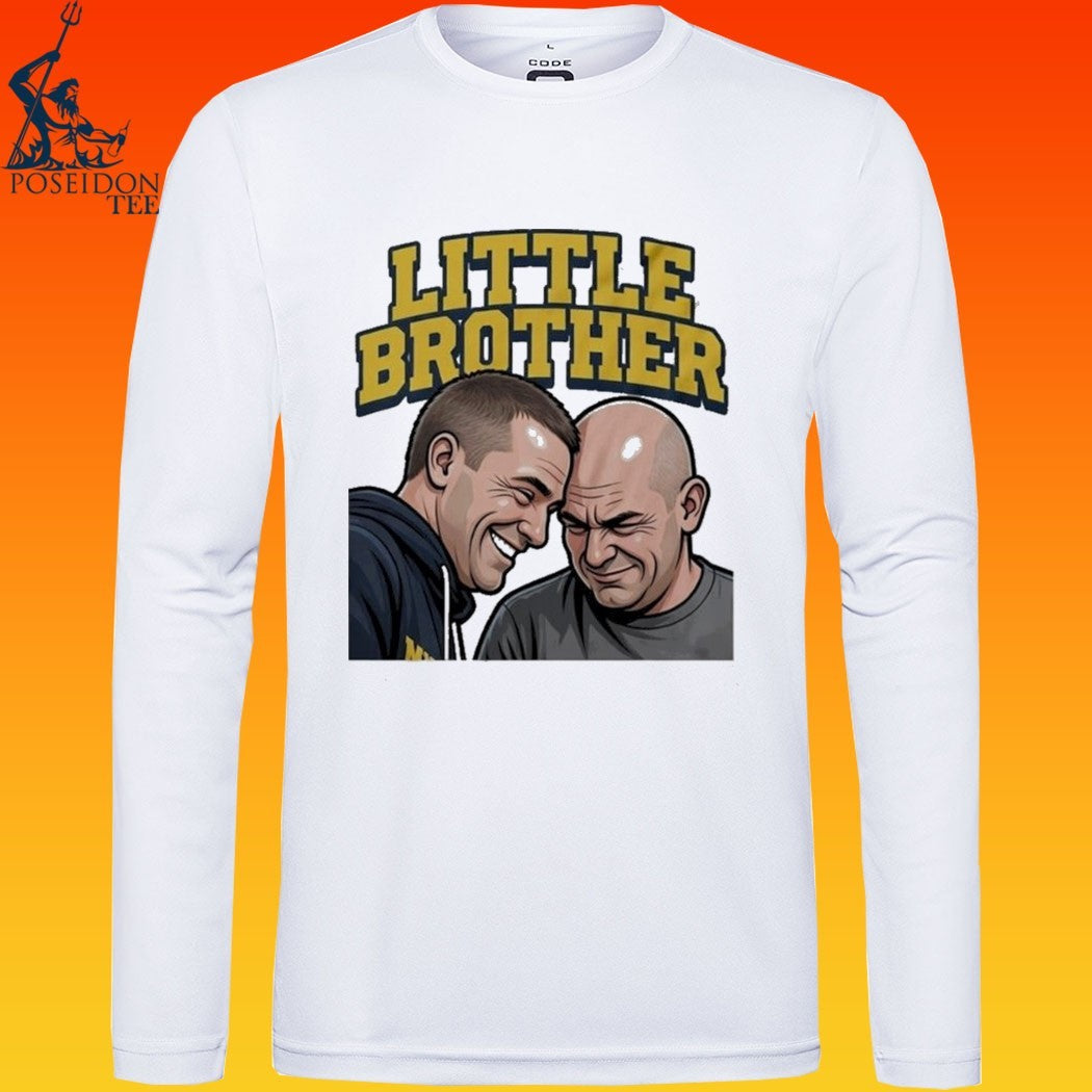 Michigan Wolverines Vs Uconn Huskies Dusty May And Dan Hurley Funny Little Brother T-shirt