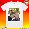 Michigan Wolverines Vs Uconn Huskies Dusty May And Dan Hurley Funny Little Brother T-shirt
