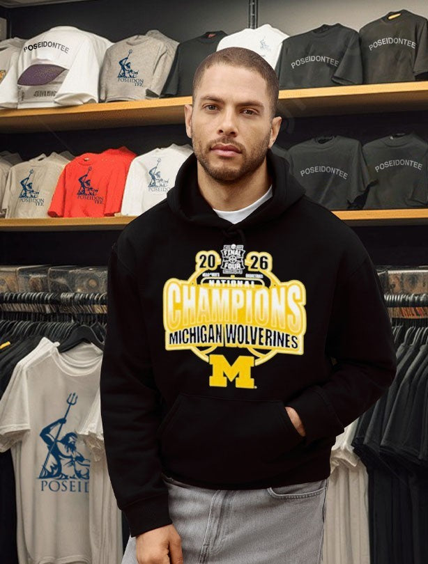 Michigan Wolverines Youth 2026 Men’s Basketball National Champions T-shirt