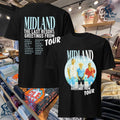 Midland The Last Resort Greetings From Tour Band T-shirt