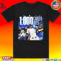 Miguel Rojas 1000 Career Hits Dodgers T-shirt