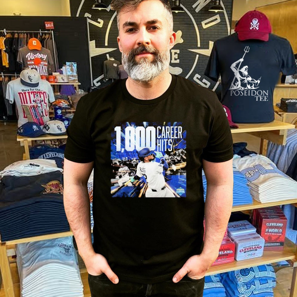 Miguel Rojas 1000 Career Hits Dodgers T-shirt