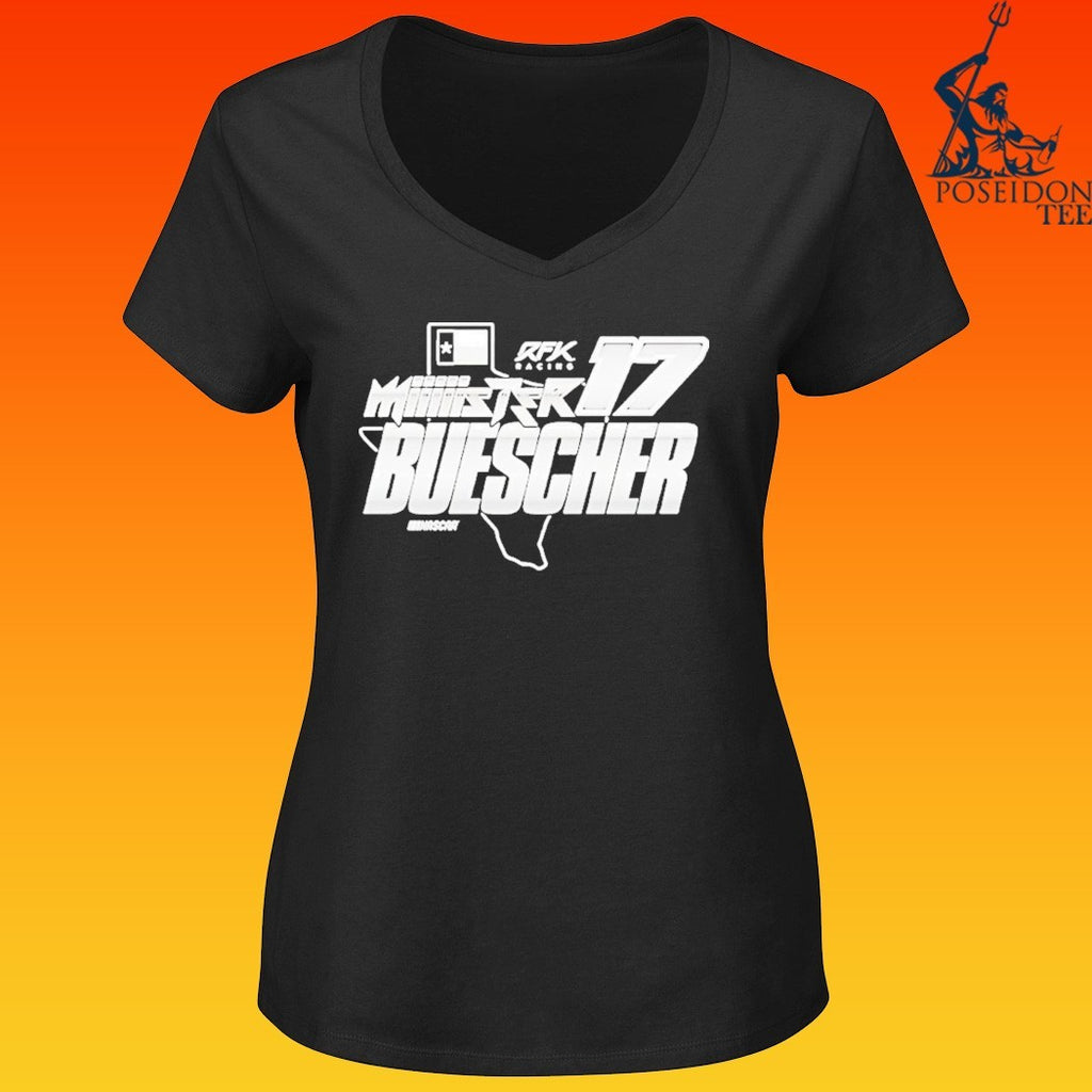 Miiiiister Buescher 17 Texas Map T-shirt