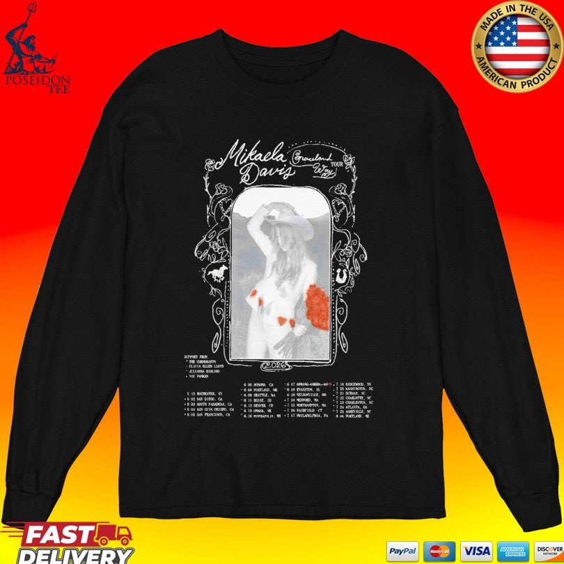 Mikaela Davis Tour Graceland Way 2026 T-shirt