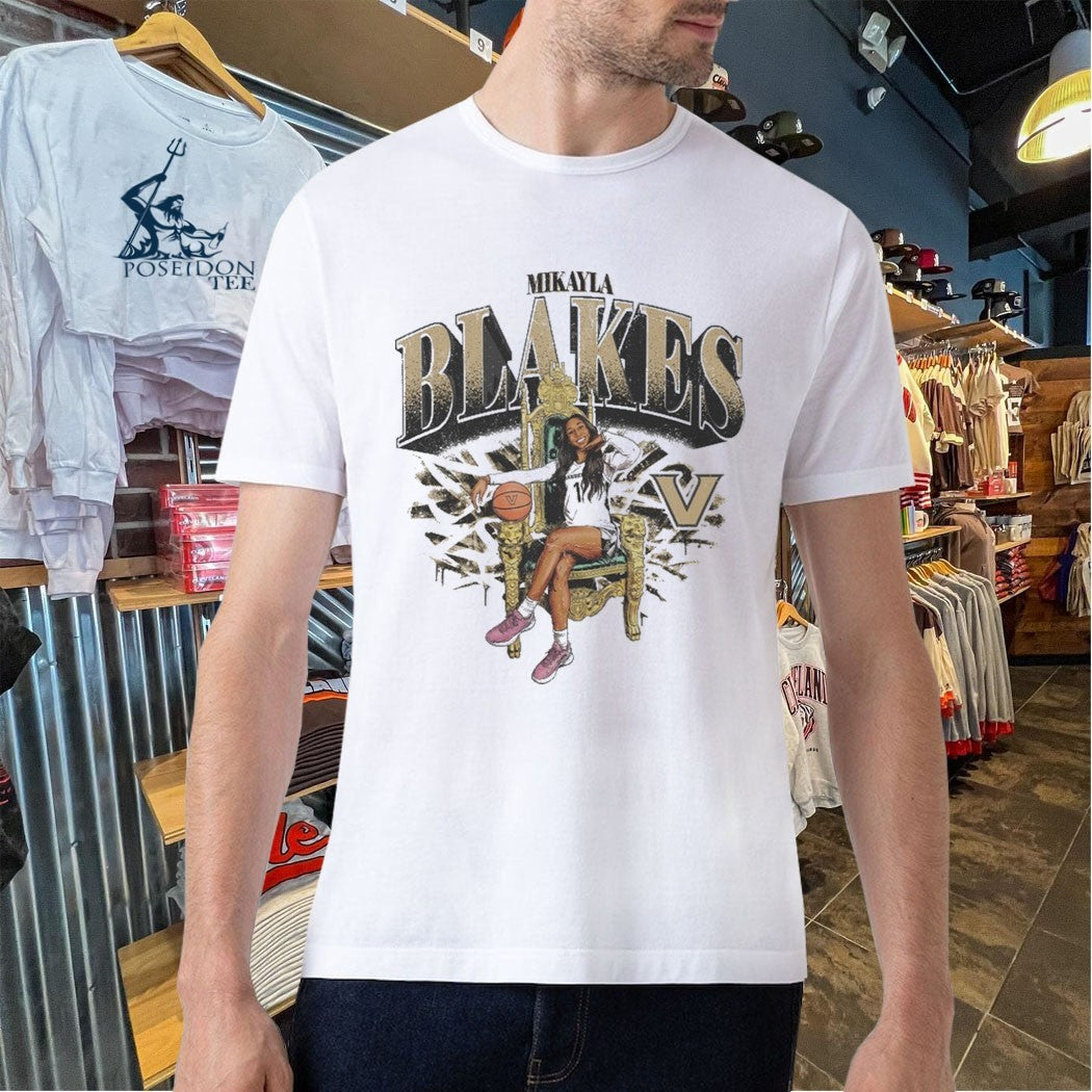 Mikayla Blakes Vanderbilt Commodores 90s Graphic T-shirt