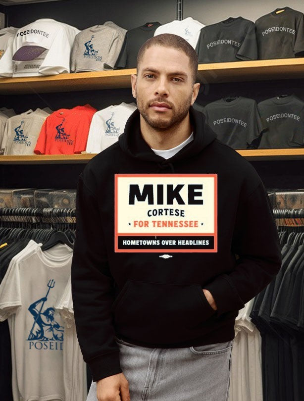 Mike Cortese For Tennessee Hometowns Over Headlines T-shirt