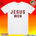Mike Trout Jesus Won Los Angeles Angels T-shirt