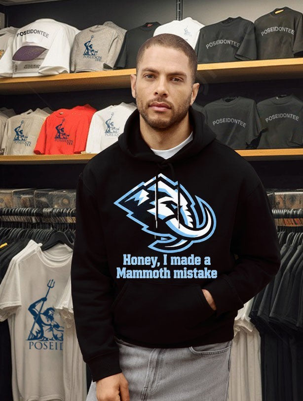 Mike Vrabel Honey I Made A Mammoth Mistake T-shirt