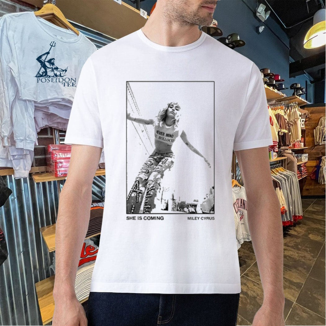 Miley Cyrus She Is Coming T-shirt