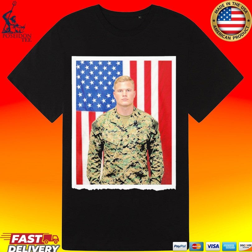 Military Navy Flag Zach Bryan T-shirt