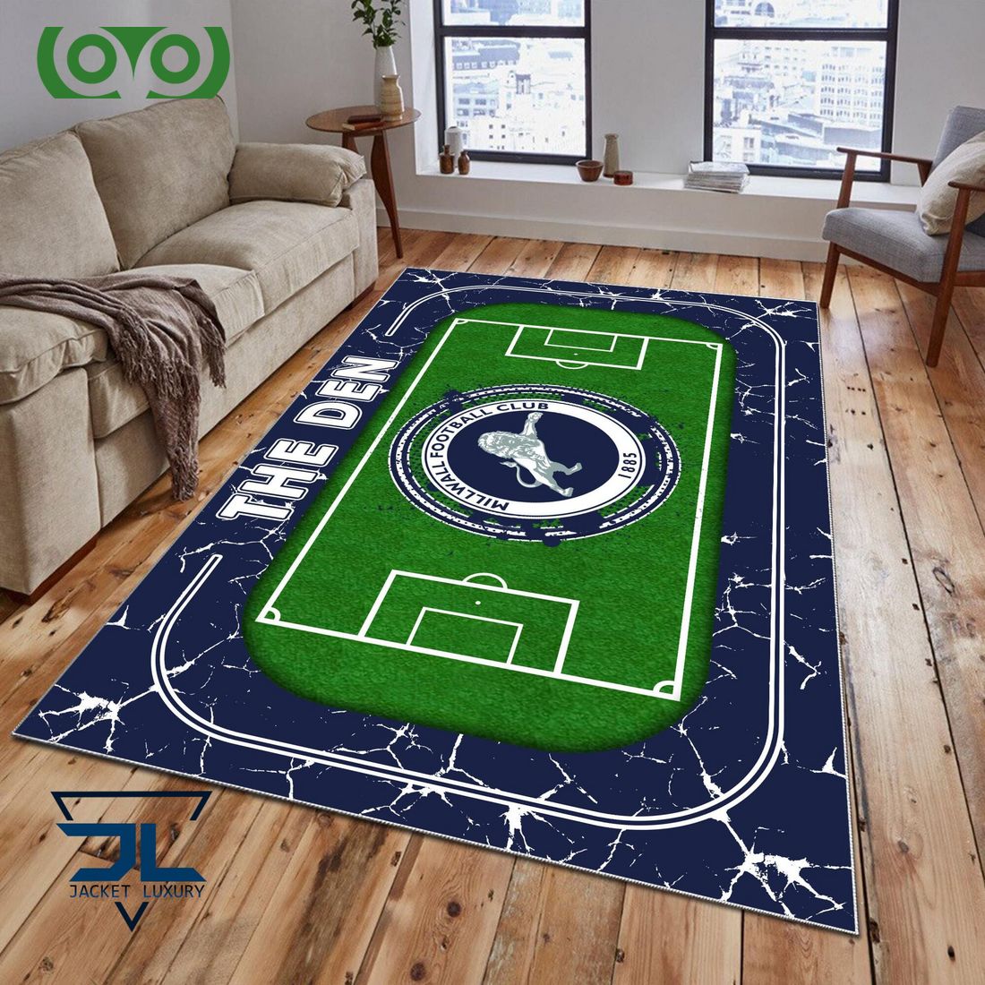Millwall F.C EFL Championship Carpet Rug