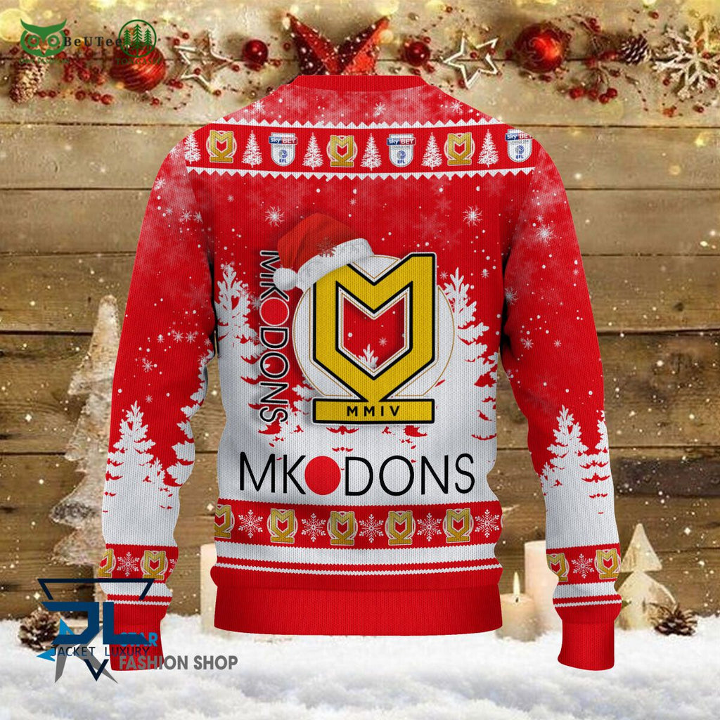 Milton Keynes Dons EFL English Football League Champions Ugly Sweater