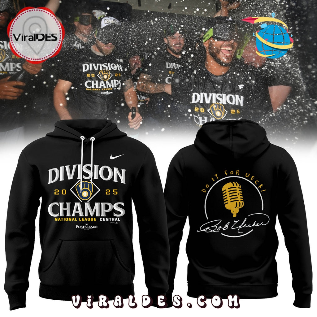 Milwaukee Brewers 2025 Do It for UECK Hoodie