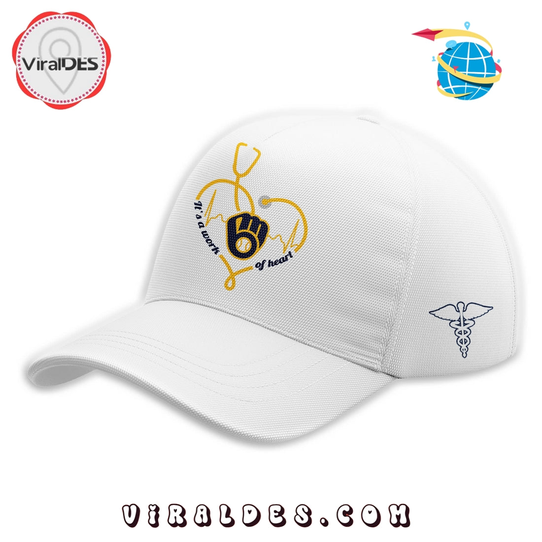 Milwaukee Brewers 2025 Nurses Night White Hoodie, Long Pants