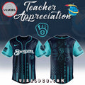 Milwaukee Brewers MLB x Teacher Appreciation Day Baseball Jersey