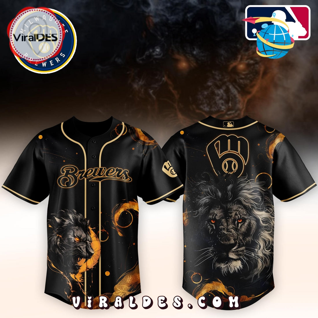Milwaukee Brewers x Lion Baseball Jersey 2025