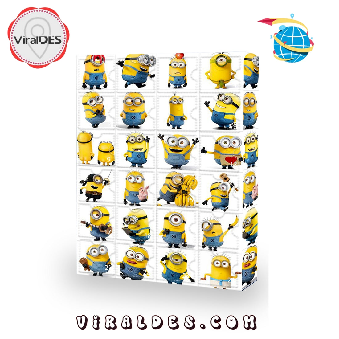 Minions Advent Calendar, Christmas Gifts 2025