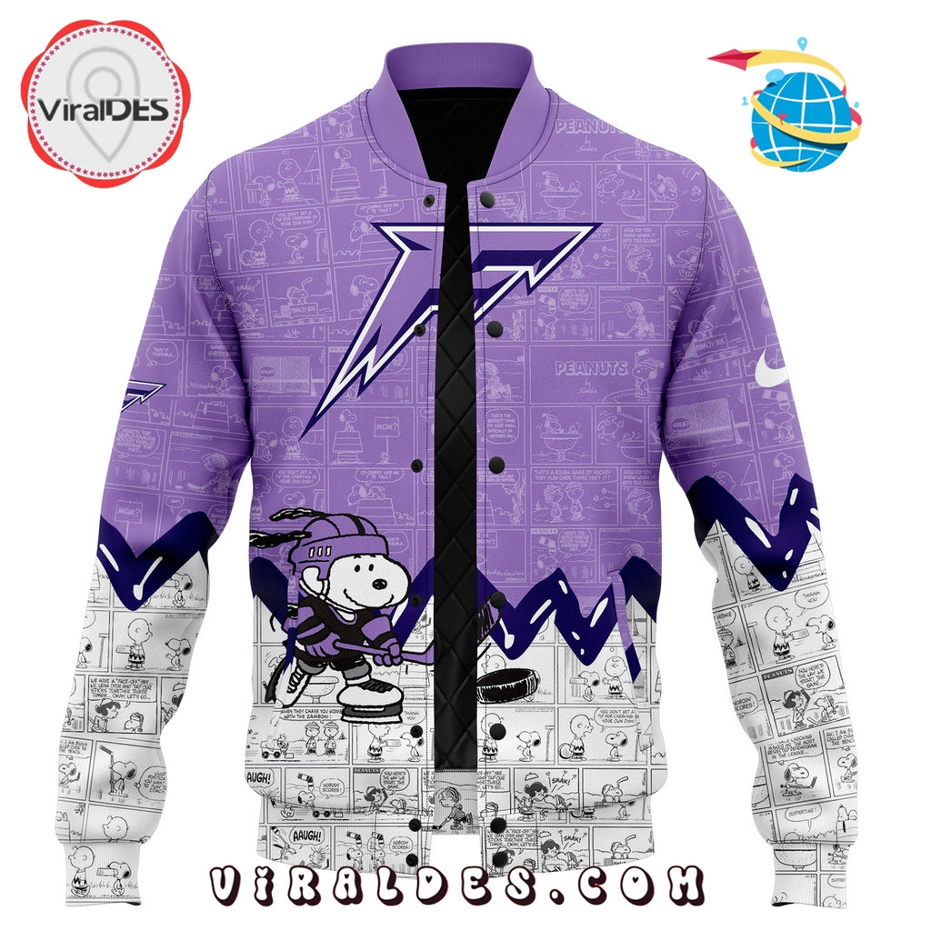 Minnesota Frost 75th Anniversary Peanuts Baseball Jacket