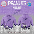 Minnesota Frost 75th Anniversary Peanuts Hoodie, Jogger, Cap