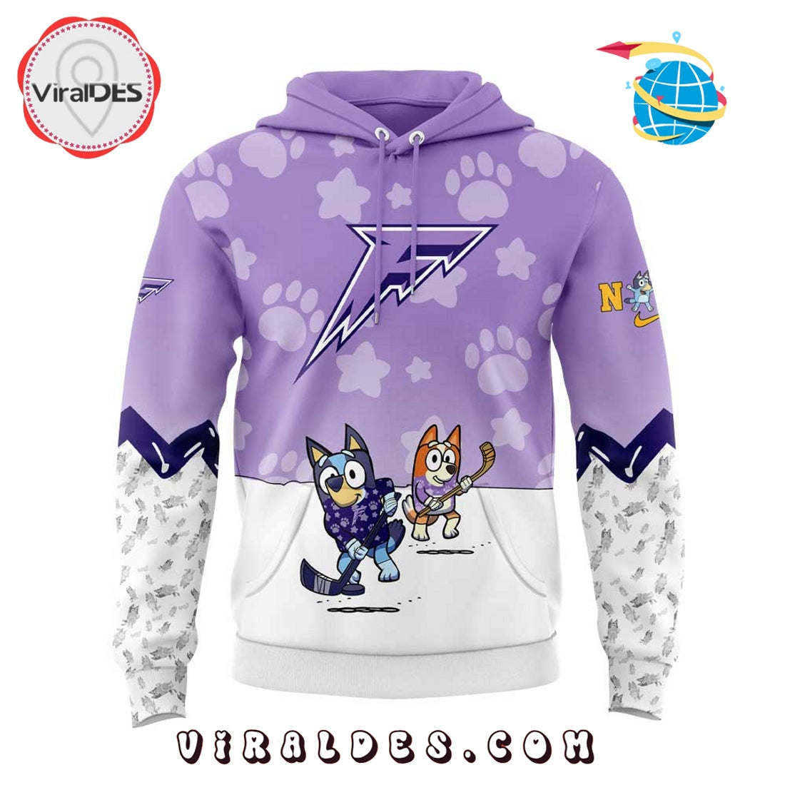 Minnesota Frost Bluey and Bingo Hoodie, Jogger, Cap
