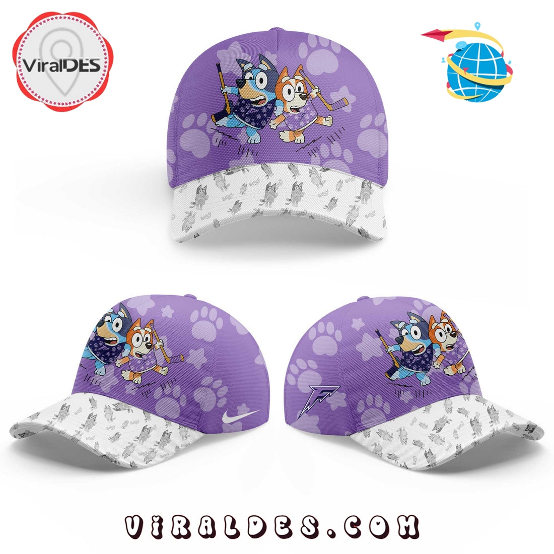 Minnesota Frost Bluey and Bingo Hoodie, Jogger, Cap