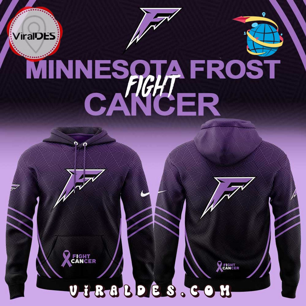 Minnesota Frost Fight Cancer 2025 Hoodie, Jogger, Cap