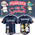 Minnesota Twins MLB The Simpsons Heritage Baseball Jersey
