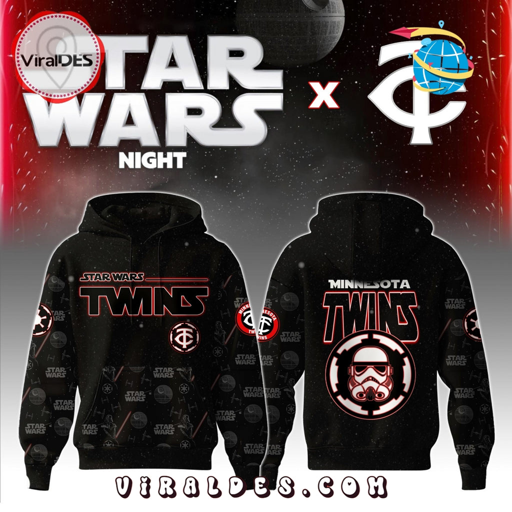 Minnesota Twins MLB x Star War Night Hoodie, Jogger, Cap