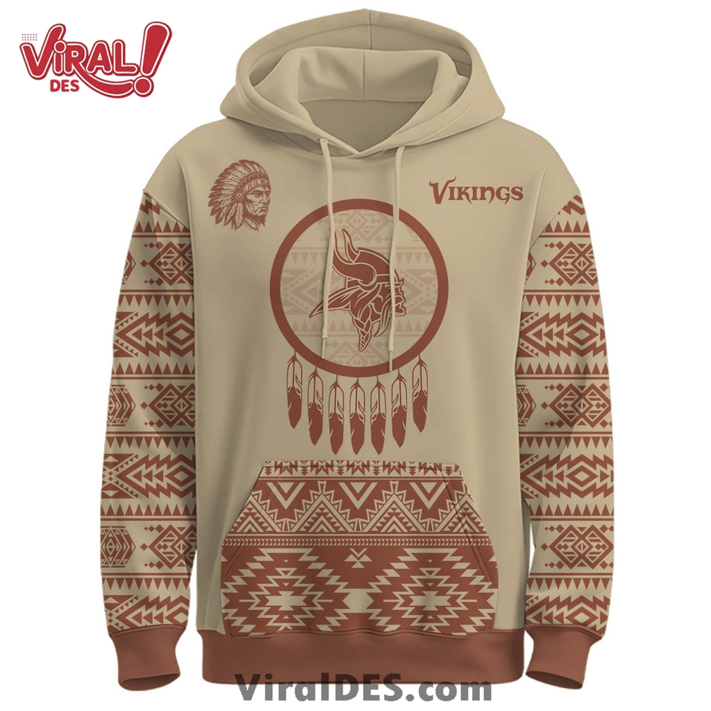 Minnesota Vikings Native American Heritage Month Hoodie, Long Pants