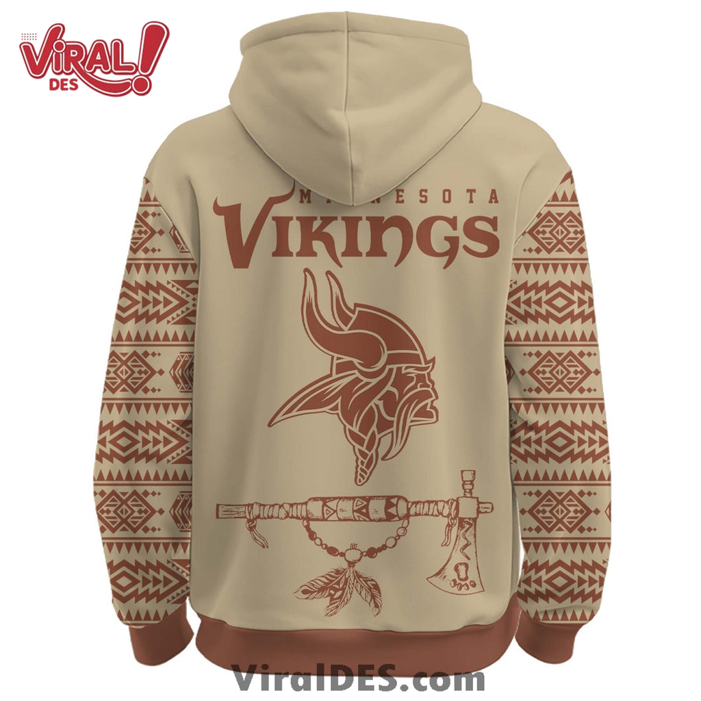 Minnesota Vikings Native American Heritage Month Hoodie, Long Pants