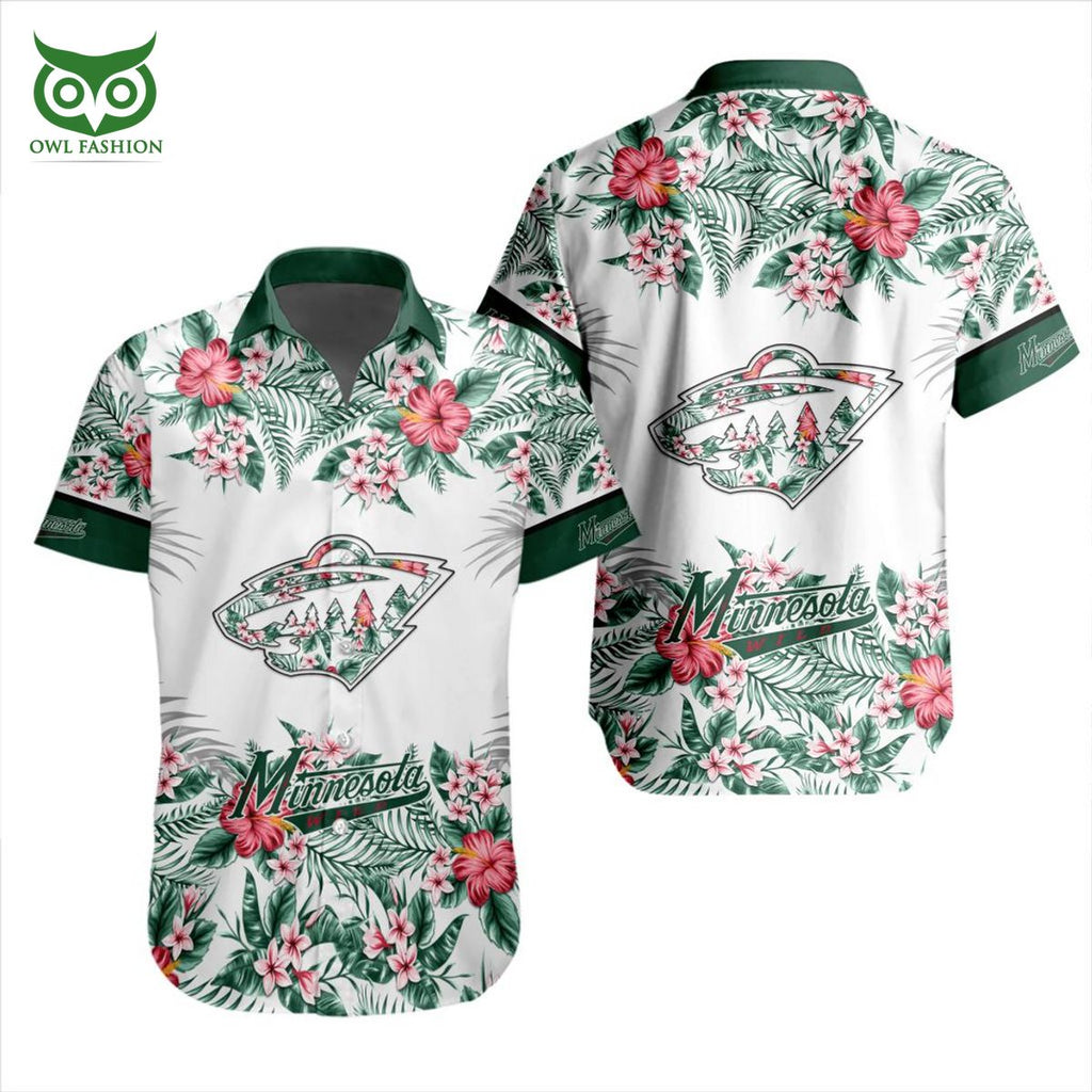 Minnesota Wild NHL Team Beach Vibe Hawaiian Shirt