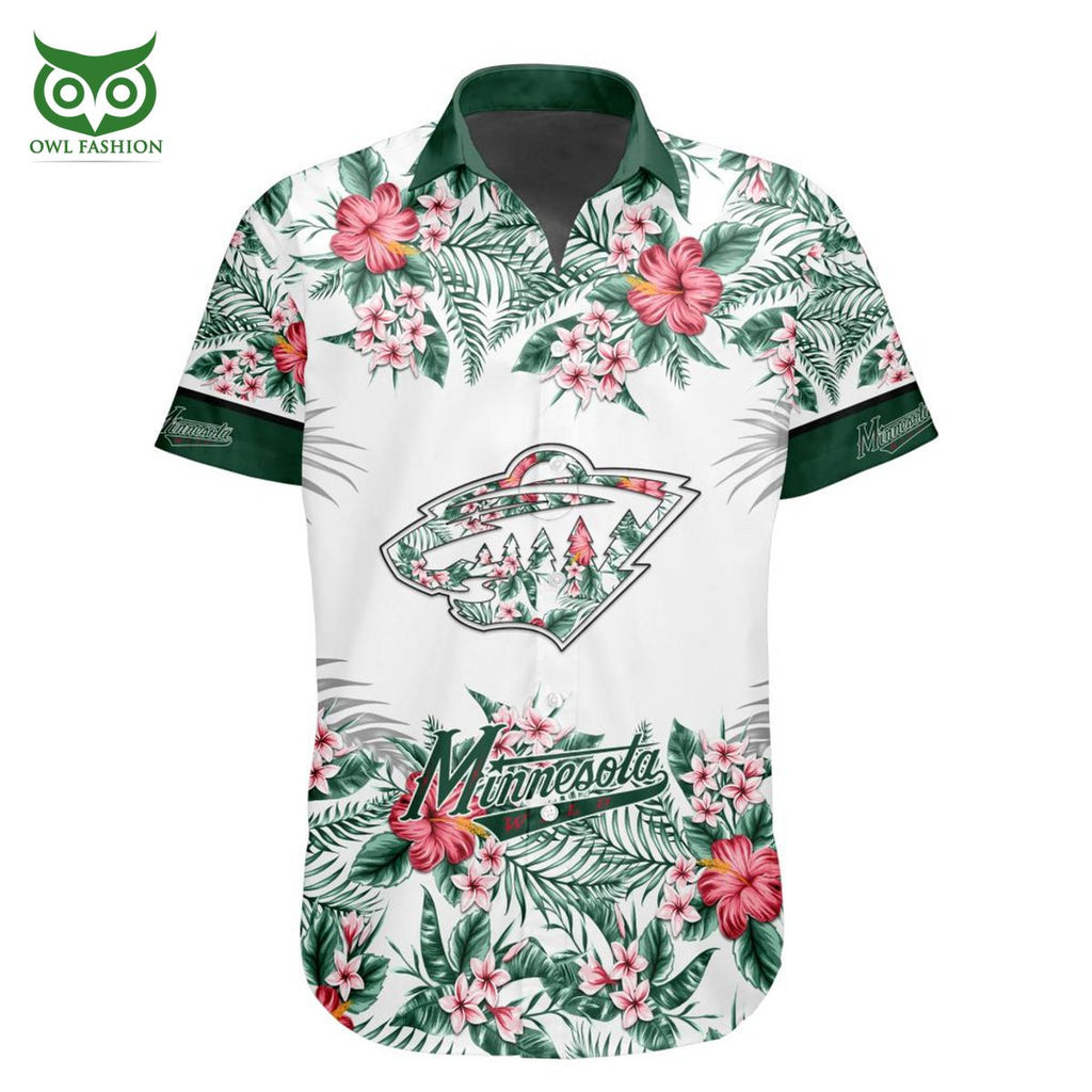 Minnesota Wild NHL Team Beach Vibe Hawaiian Shirt