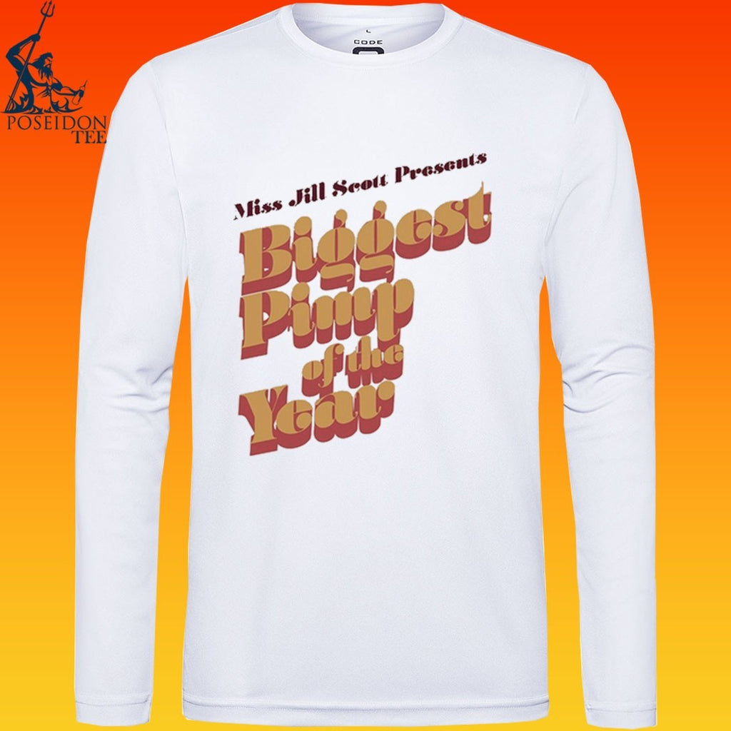 Miss Jill Scott Presents Biggest Pimp Of The Year Ringer T-shirt