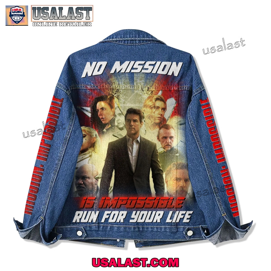 Mission Impossible Movie Denim Jacket