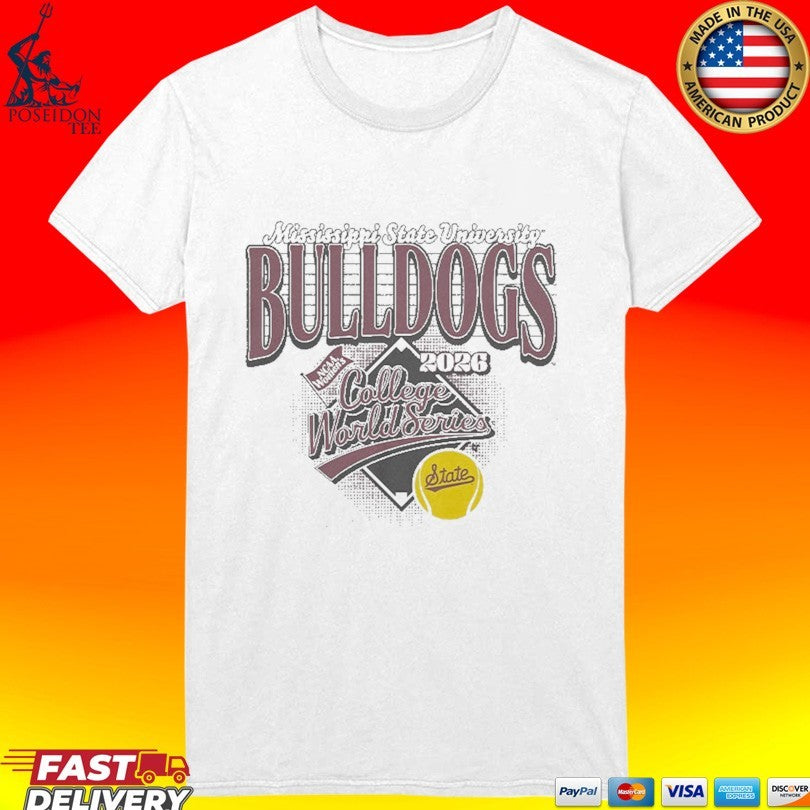 Mississippi State Softball 2026 Women’s College World Series T-shirt