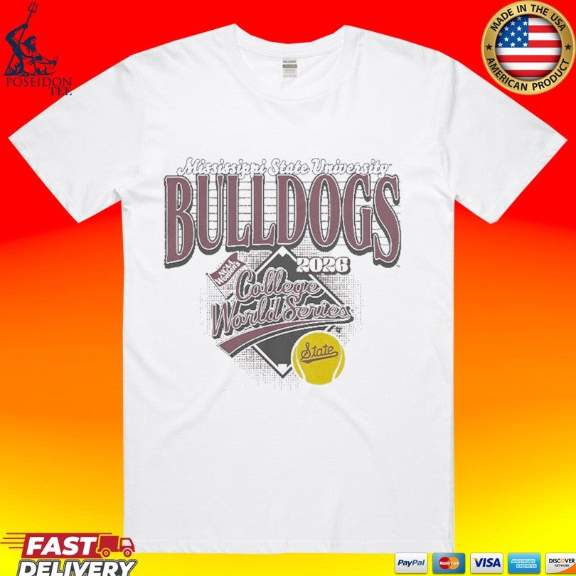 Mississippi State Softball 2026 Women’s College World Series T-shirt