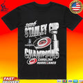 Mitchell And Ness Carolina Hurricanes Mens Black 2026 Stanley Cup Champions T-shirt