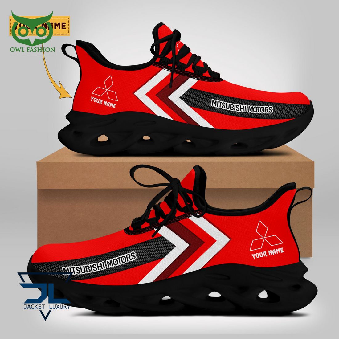 Mitsubishi Car Brand Max Soul Sneakers