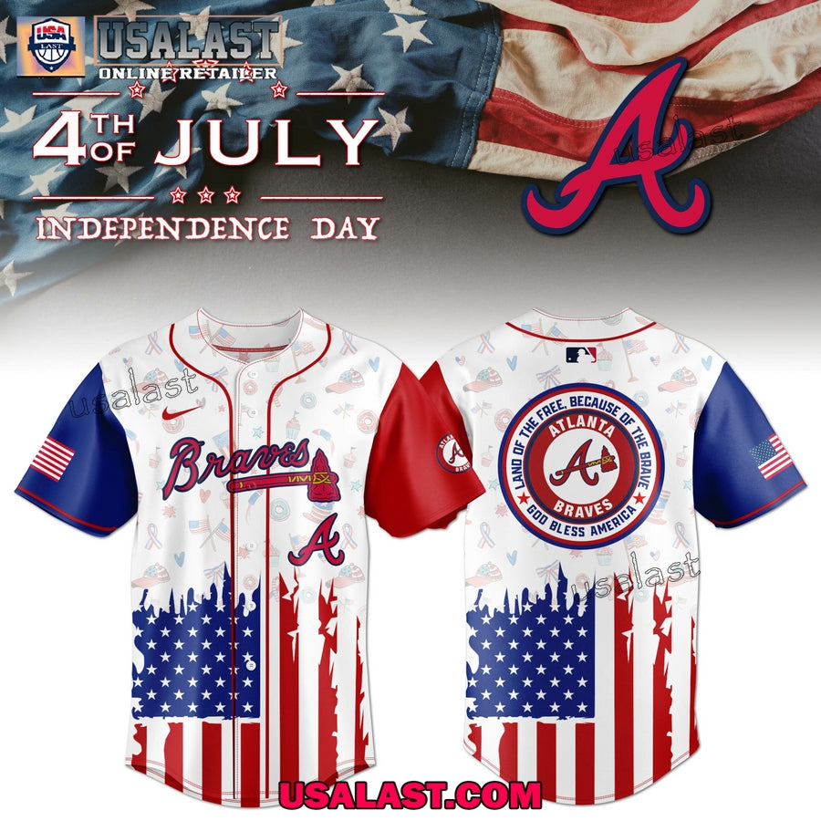 MLB All Team Independence Day 2025 Jersey Shirt