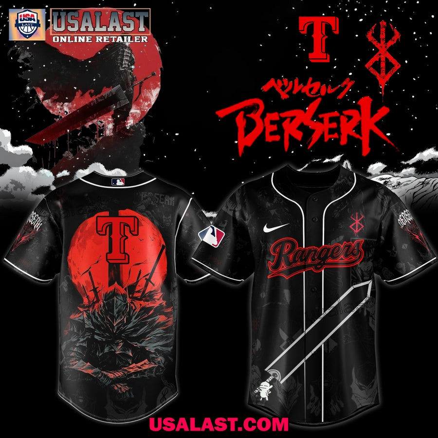 MLB All Team x Berserk Manga Jersey Shirt