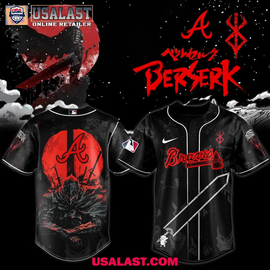 MLB All Team x Berserk Manga Jersey Shirt