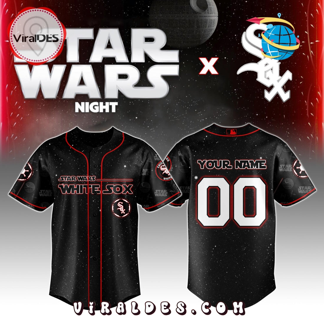 MLB Chicago White Sox x Star War Night 2025 Jersey