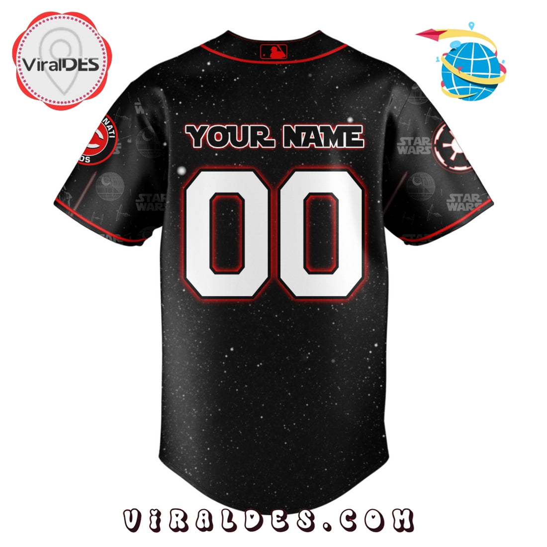 MLB Cincinnati Reds x Star War Night 2025 Jersey