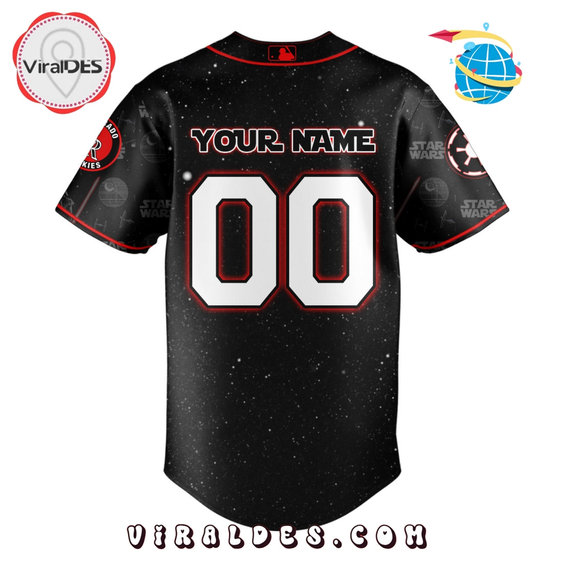 MLB Colorado Rockies x Star War Night 2025 Jersey