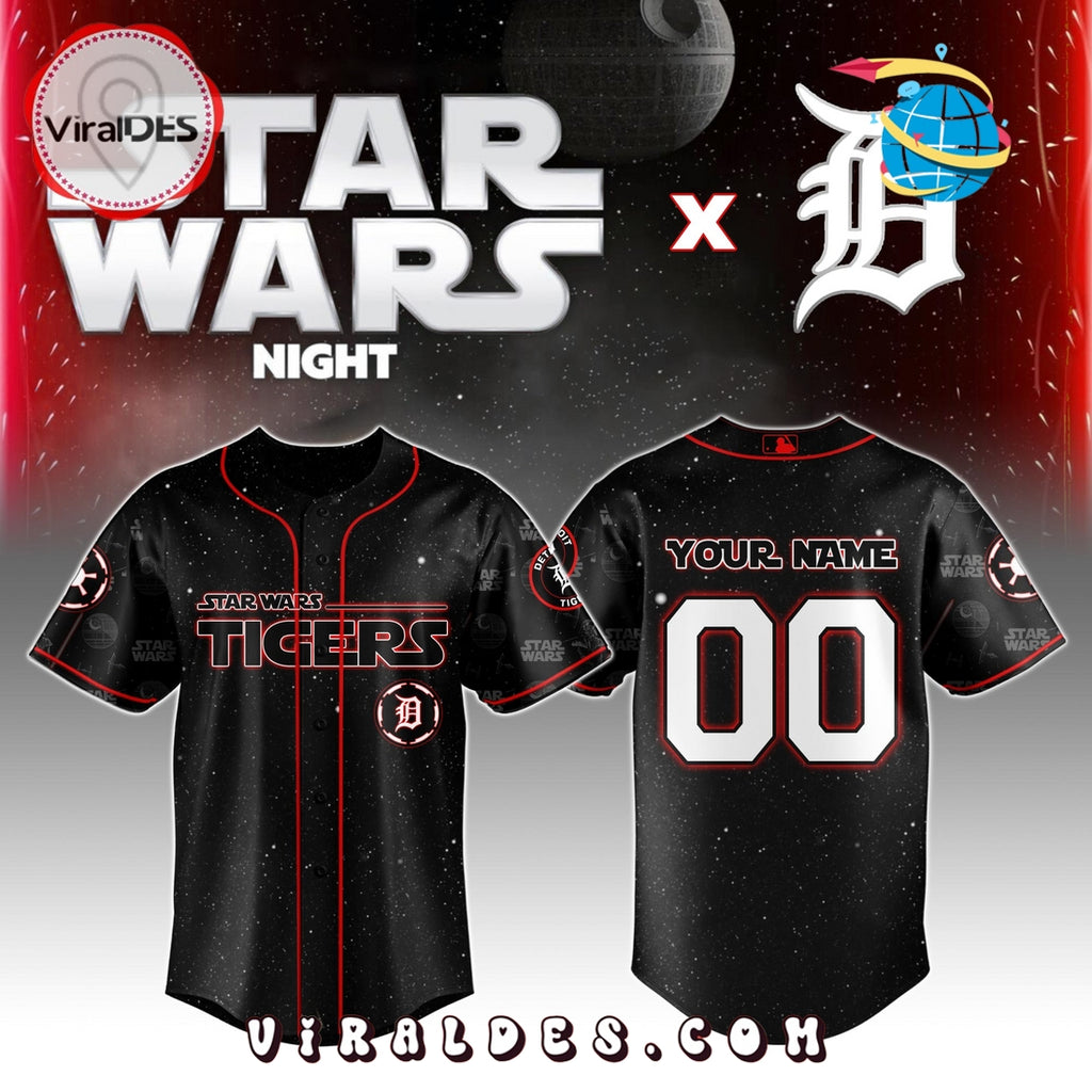 MLB Detroit Tigers x Star War Night 2025 Jersey