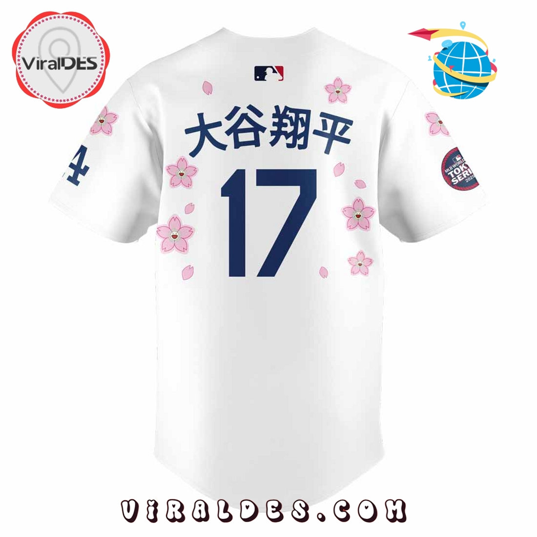 MLB Dodgers Takashi Murakami x Tokyo Series Baseball Jersey