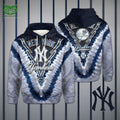 MLB New York Yankees Tie Dye Pattern 3D Printed Hoodie