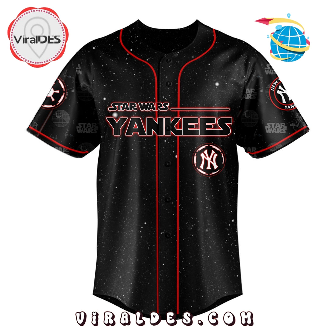 MLB New York Yankees x Star War Night 2025 Jersey