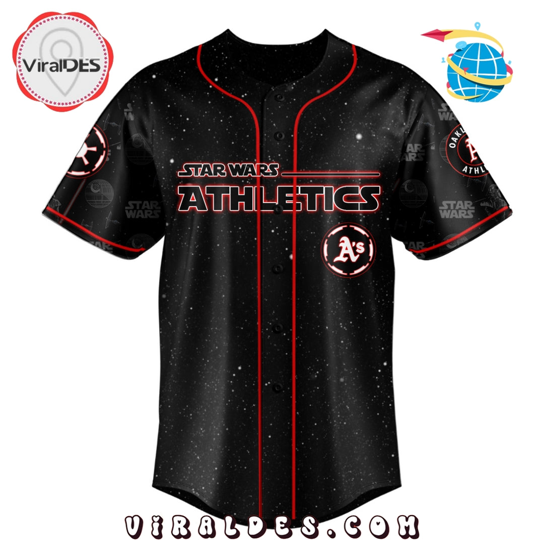 MLB Oakland Athletics x Star War Night 2025 Jersey
