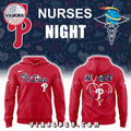 MLB Philadelphia Phillies Nurses Night Red Hoodie